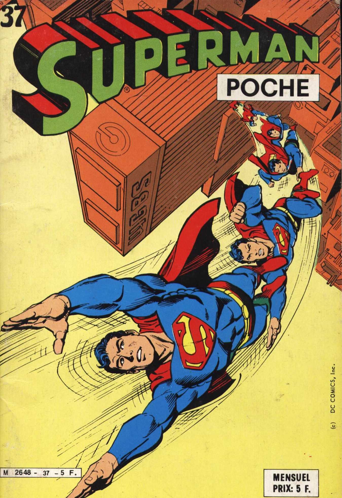 Scan de la Couverture Superman Poche n 37